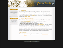Tablet Screenshot of email-jetable.fr